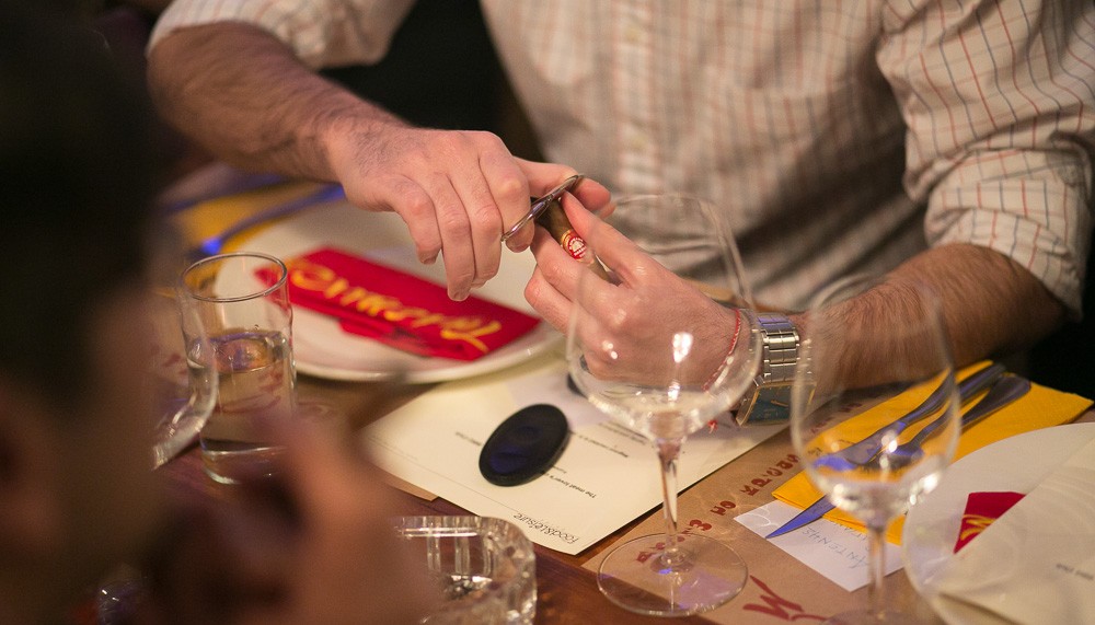 cigar-dinner telemachos | The Food & Leisure Guide