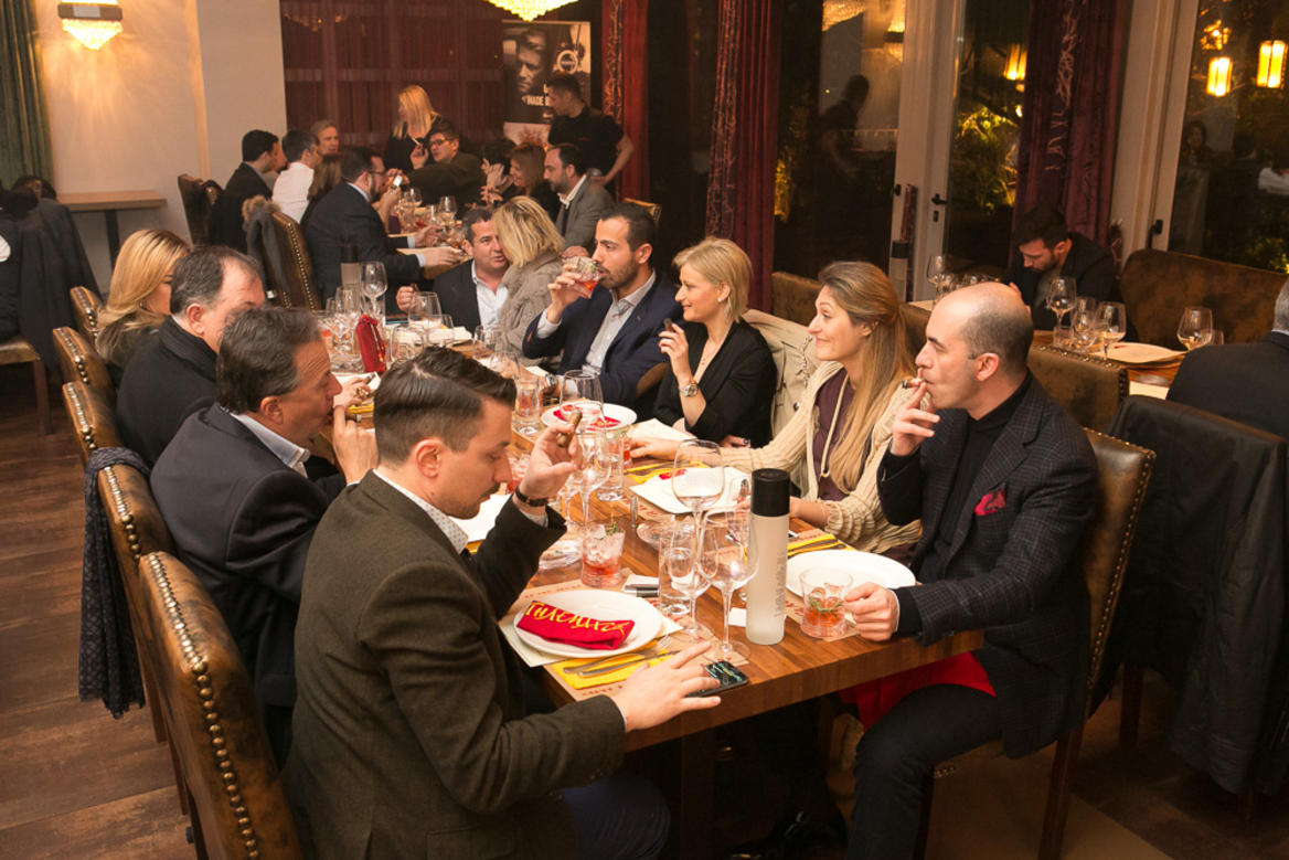 cigar-dinner telemachos | The Food & Leisure Guide