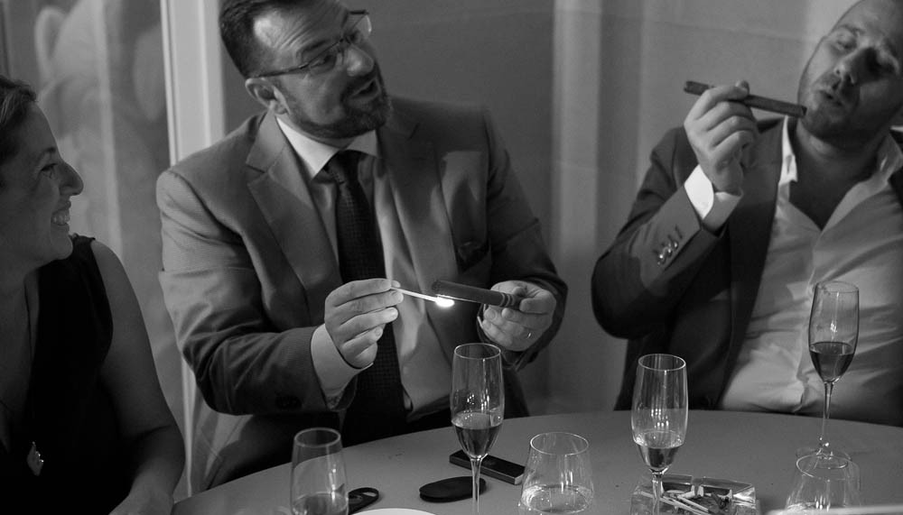 the ultimate vintage champagne & cigar dinner | The Food & Leisure Guide