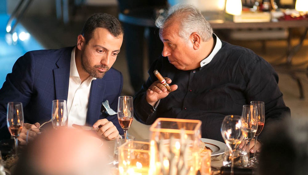the ultimate vintage champagne & cigar dinner | The Food & Leisure Guide