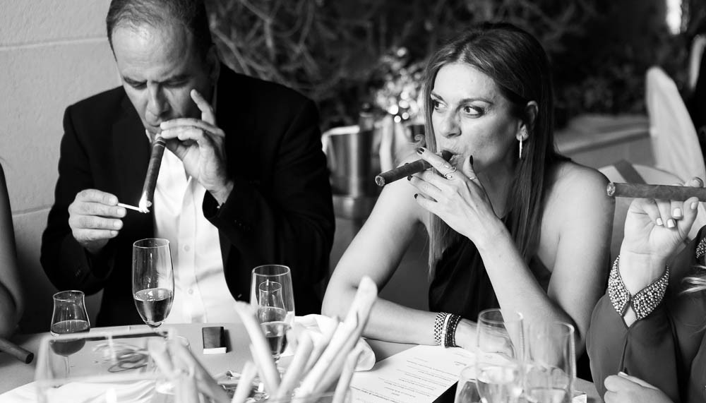 the ultimate vintage champagne & cigar dinner | The Food & Leisure Guide