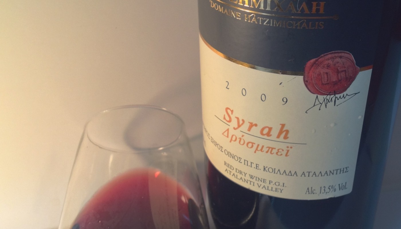ΚΤΗΜΑ ΧΑΤΖΗΜΙΧΑΛΗ SYRAH ΔΡΥΣΜΠΕΪ 2009 | Κριτικές Κρασιών