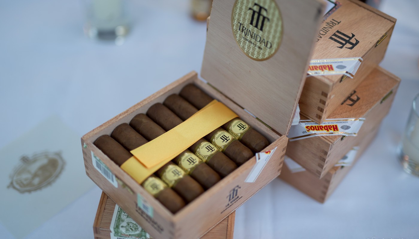 Trinidad cigar dinner | The Food & Leisure Guide