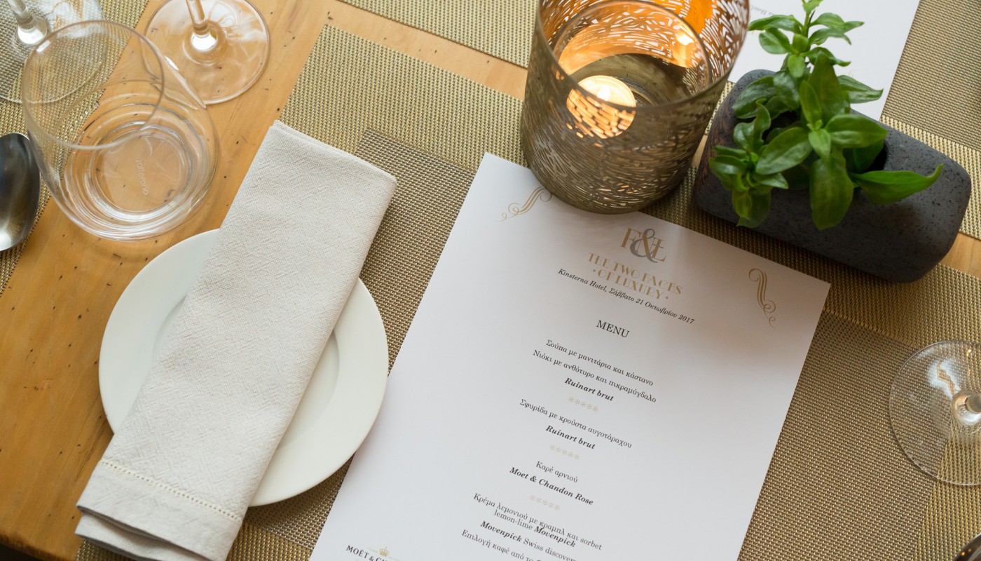 the two faces of luxury kinsterna | The Food & Leisure Guide