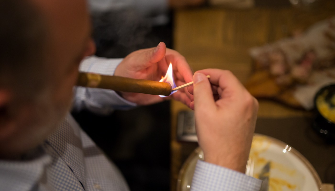 cigar dinner bralos | The Food & Leisure Guide