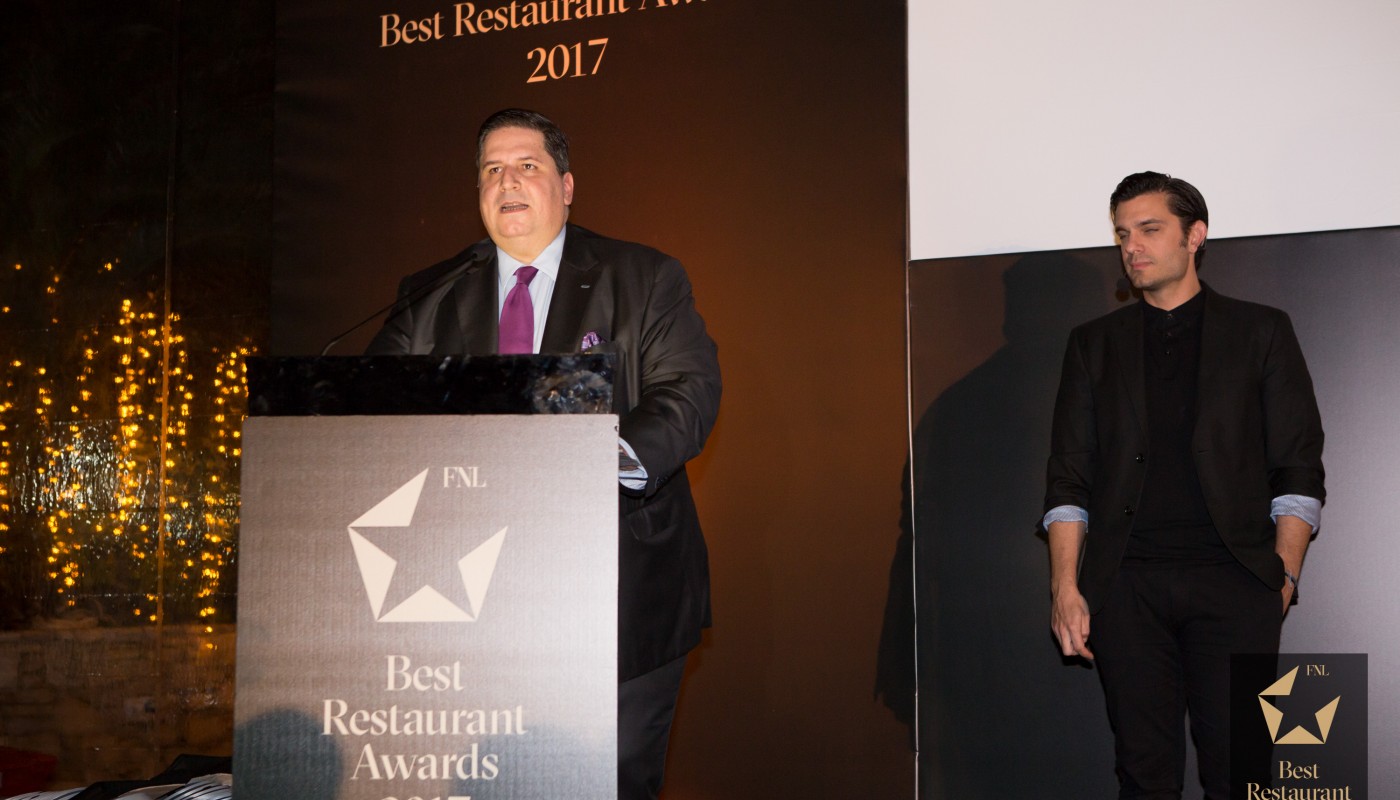 FNL Best Restaurant Awards 2017 the event | The Food & Leisure Guide