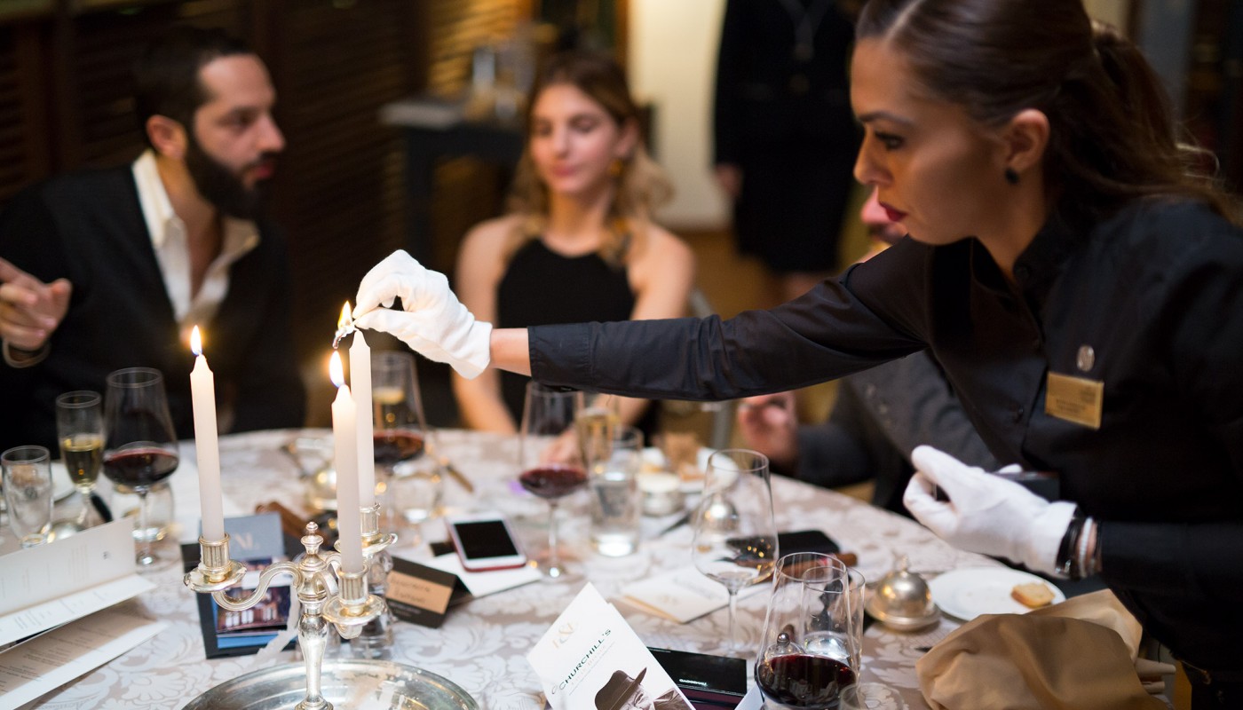churchill`s cigar dinner | The Food & Leisure Guide