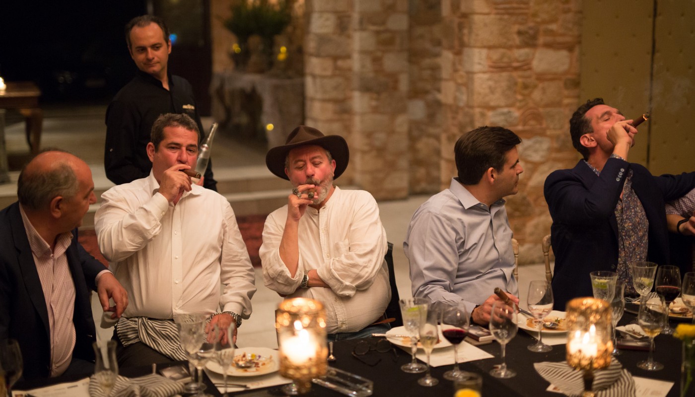 ghost cigar dinner | The Food & Leisure Guide