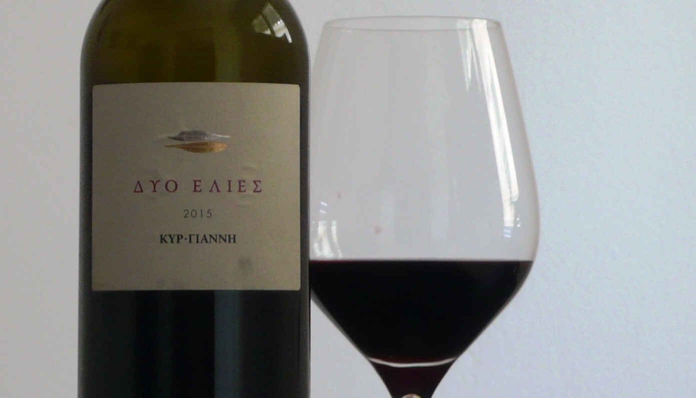 ΚΥΡ ΓΙΑΝΝΗ, ΔΥΟ ΕΛΙΕΣ 2015 | Κριτικές Κρασιών