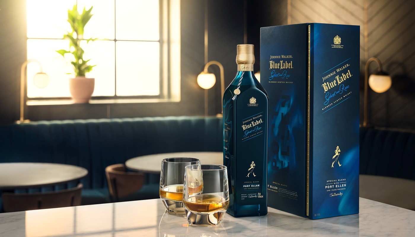 Johnnie Wlaker Blue Label Ghost & Rare Port Ellen | The Food & Leisure Guide