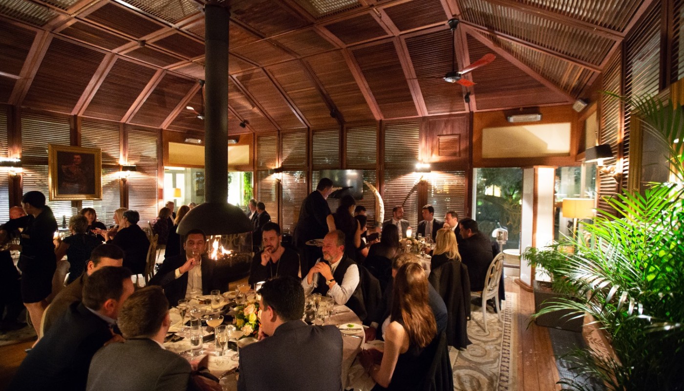 seafood & champagne cigar dinner Alexander`s | The Food & Leisure Guide
