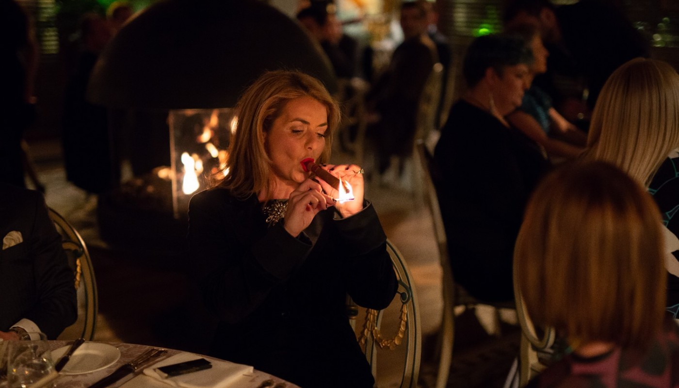seafood & champagne cigar dinner Alexander`s | The Food & Leisure Guide