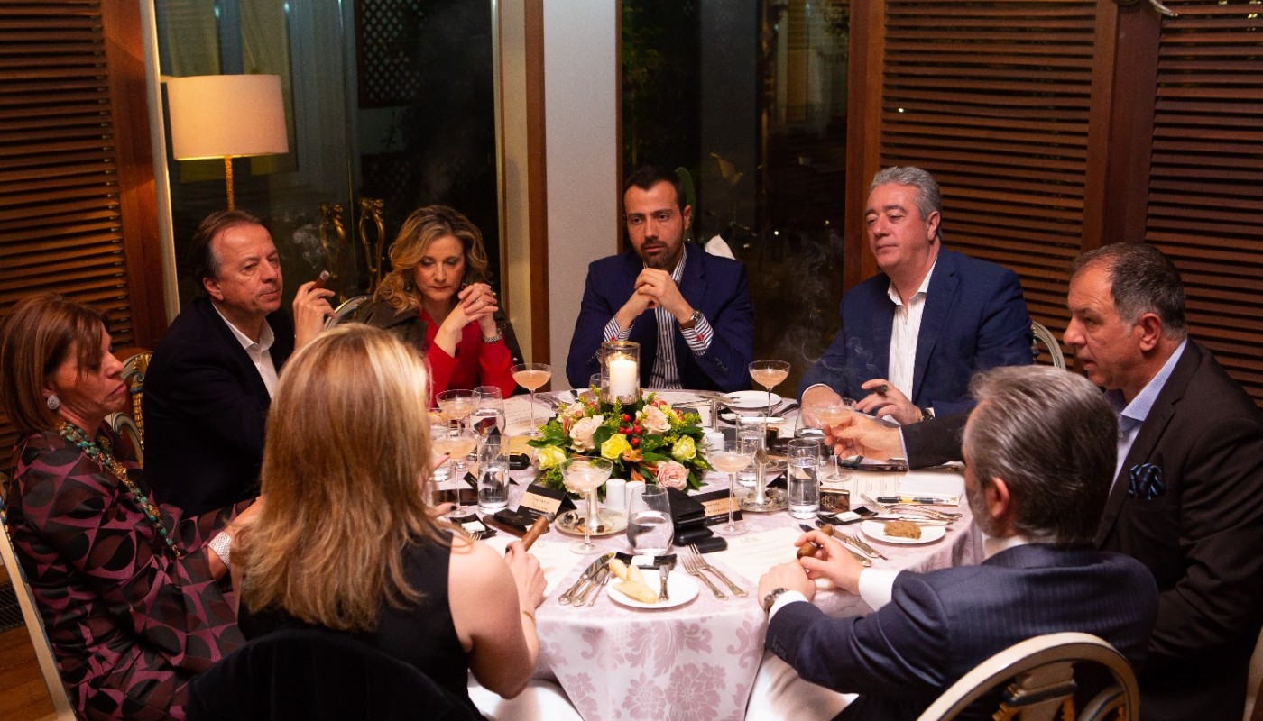 seafood & champagne cigar dinner Alexander`s | The Food & Leisure Guide