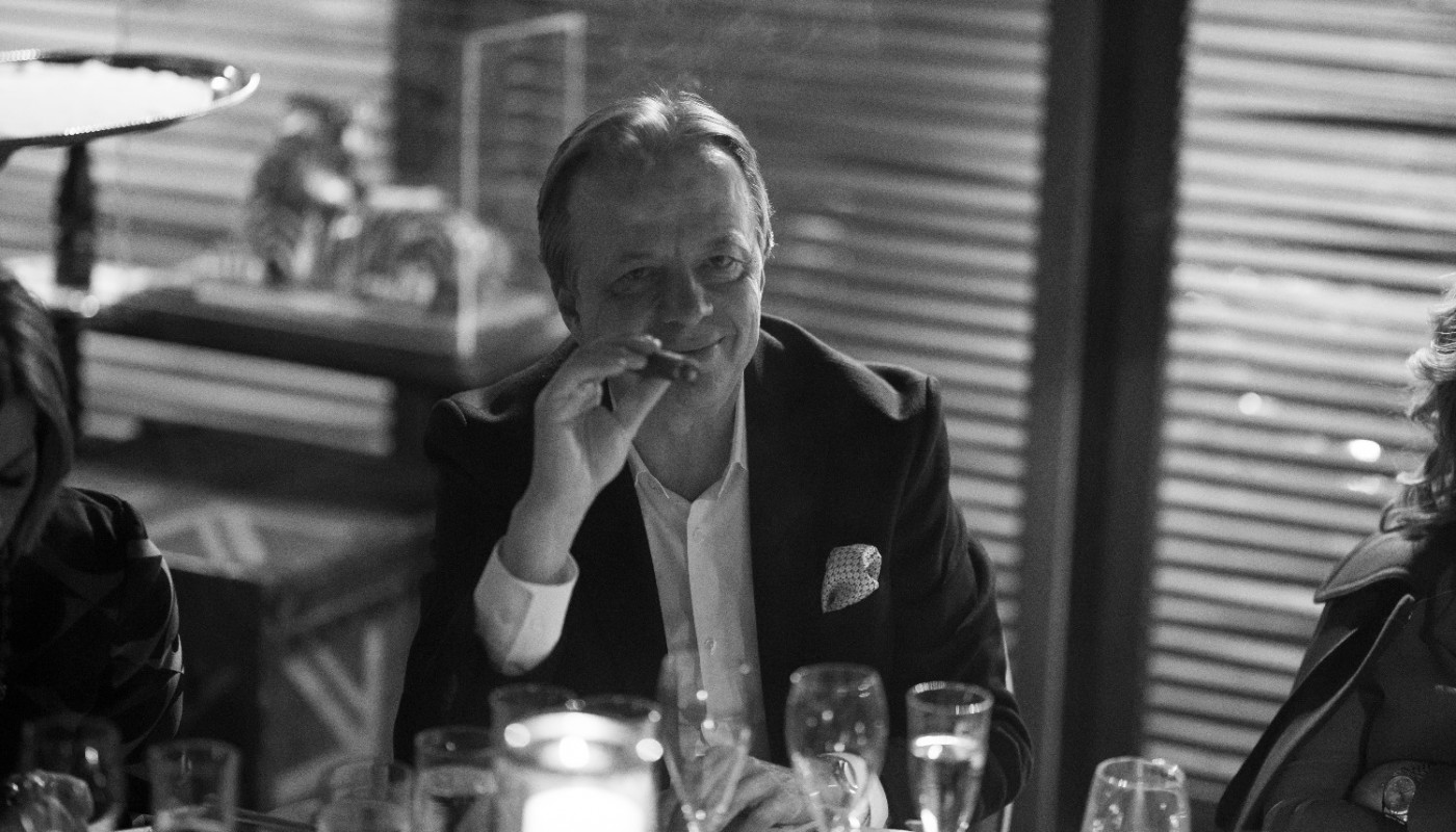 seafood & champagne cigar dinner Alexander`s | The Food & Leisure Guide