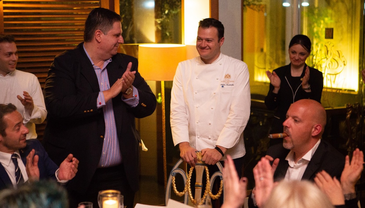 seafood & champagne cigar dinner Alexander`s | The Food & Leisure Guide