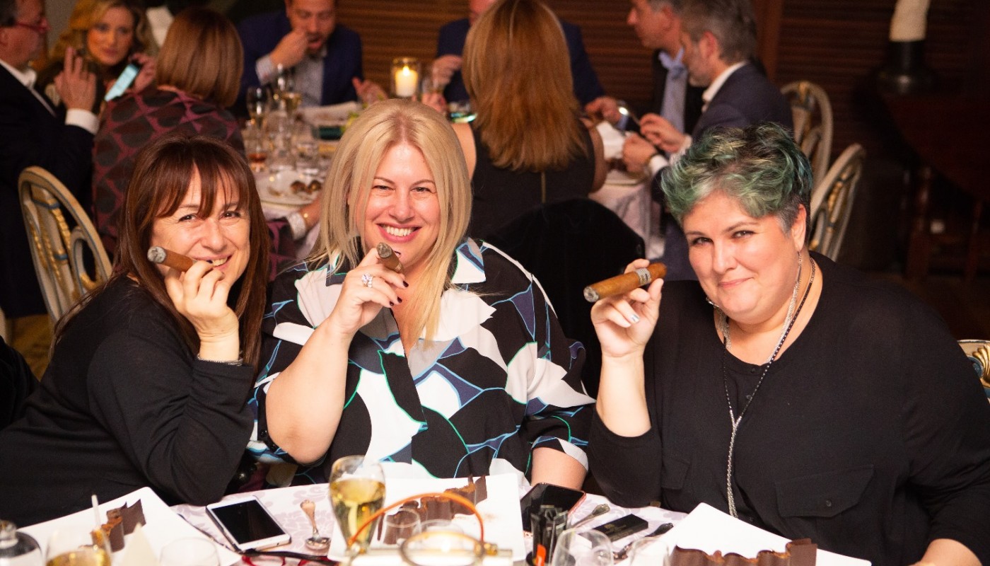 seafood & champagne cigar dinner Alexander`s | The Food & Leisure Guide