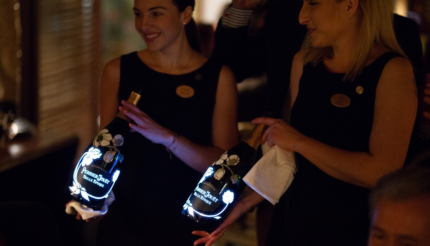 seafood & champagne cigar dinner Alexander`s | The Food & Leisure Guide
