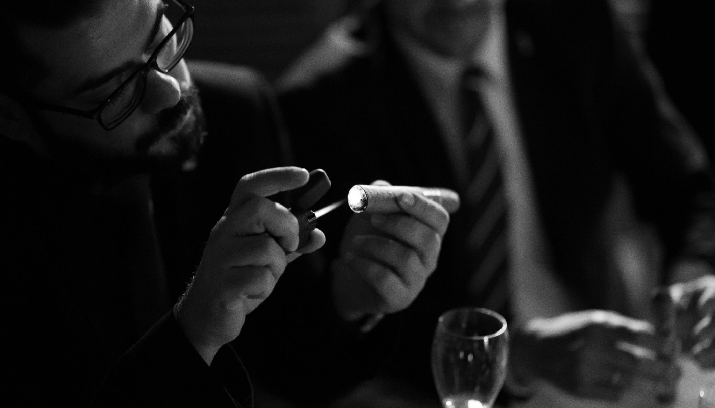 seafood & champagne cigar dinner Alexander`s | The Food & Leisure Guide