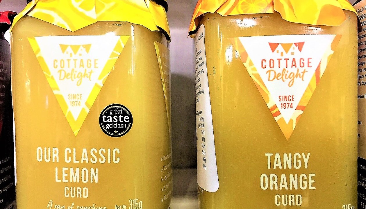 LEMON ΚΑΙ ORANGE CURD ΑΠΟ ΤΗΝ COTTAGE DELIGHT | Το προϊόν της ημέρας
