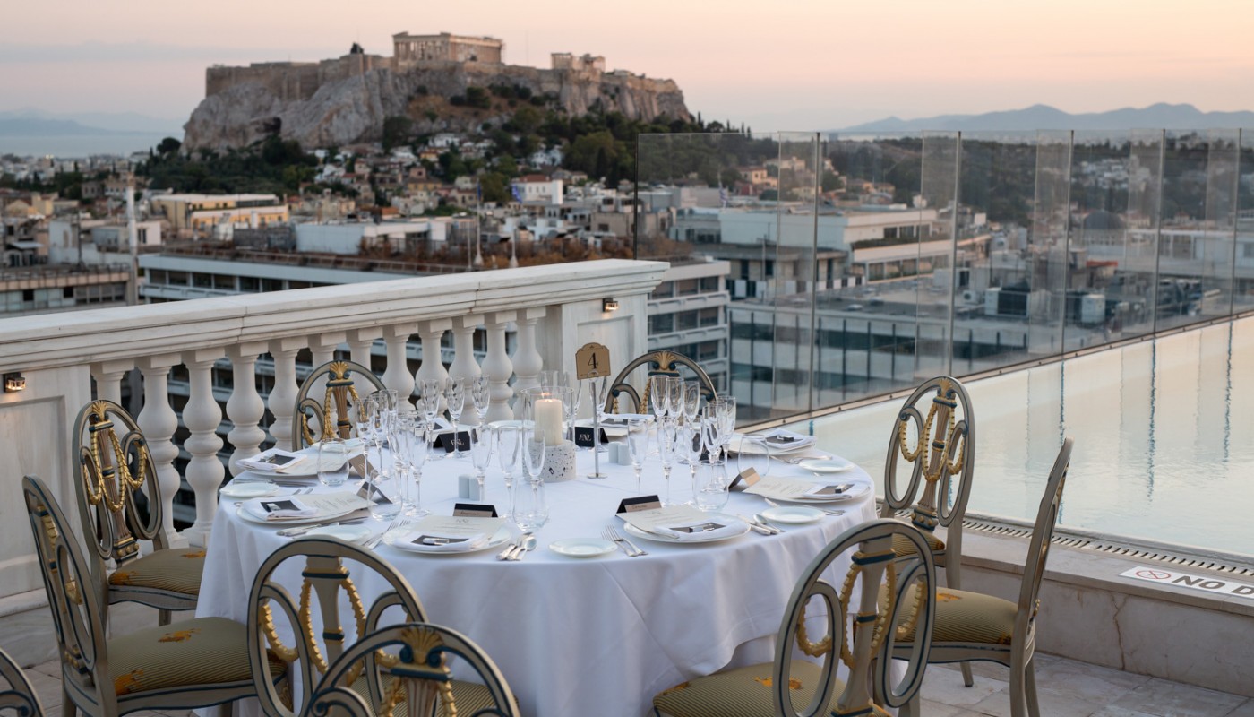 champagne dinner king george | The Food & Leisure Guide