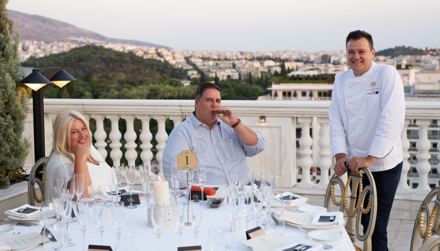 champagne dinner king george | The Food & Leisure Guide