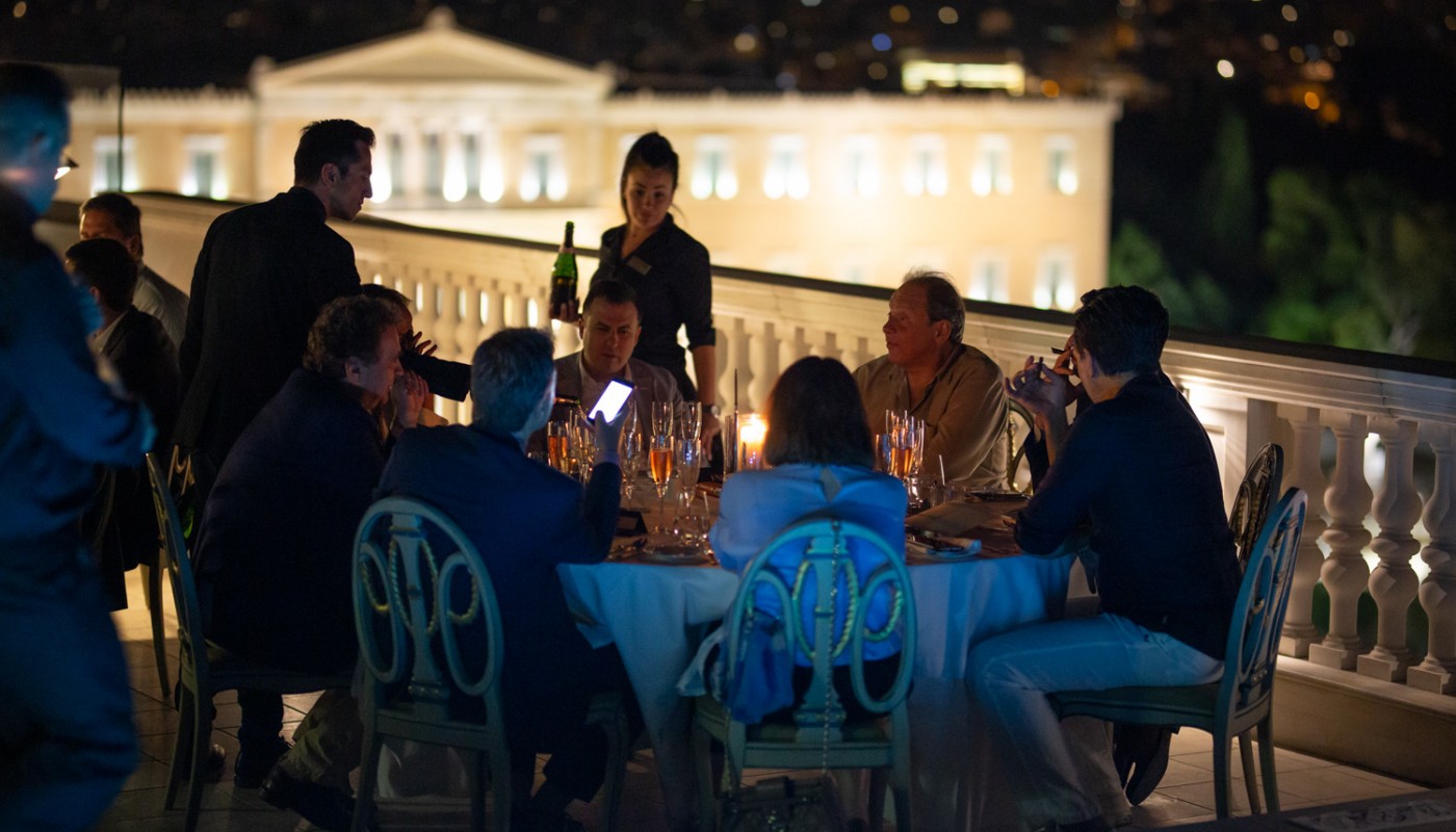 champagne dinner king george | The Food & Leisure Guide