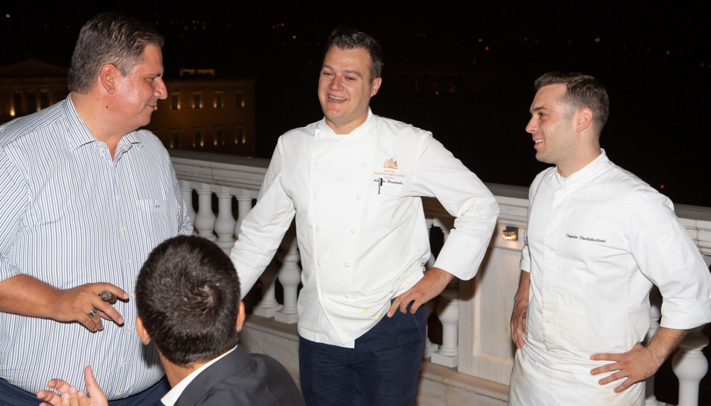 champagne dinner king george | The Food & Leisure Guide