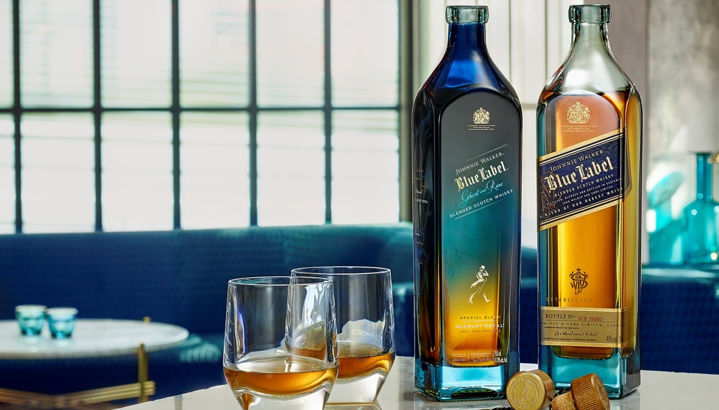 ΔΟΚΙΜΑΖΟΝΤΑΣ ΤΟ JOHNNIE WALKER BLUE LABEL GHOST AND RARE GLENURY ROYAL | Θέματα