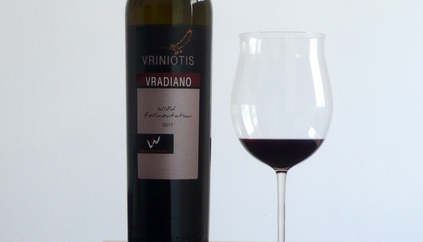 VRINIOTIS WINERY, VRADIANO WILD FERMENTATION 2017 | Κριτικές Κρασιών