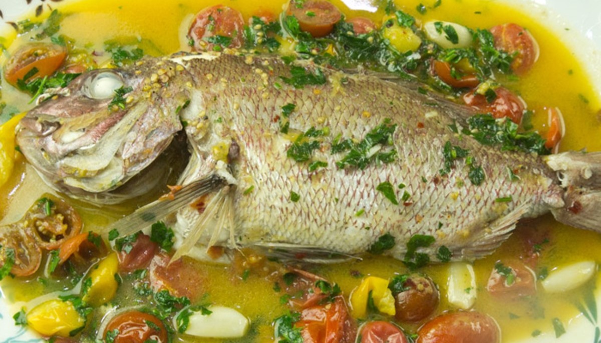 ΦΑΓΚΡΙ «ΣΤΟ ΤΡΕΛΟ ΝΕΡΟ» (ALL’ACQUA PAZZA) | Συνταγές