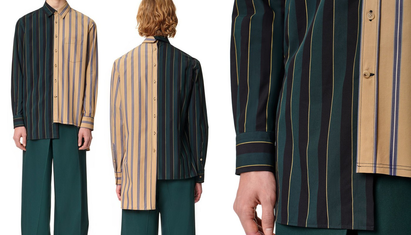 ASYMMETRICAL SHIRT BY LANVIN | Objects of Desire