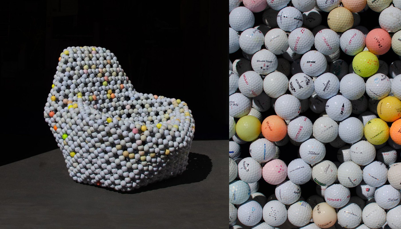 JAKE ROLLINS – GOLF WEAVE CHAIR | Objects of Desire