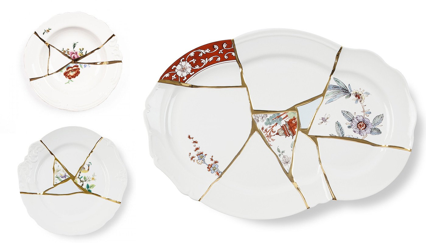 KINTSUGI PLATES BY SELETTI | Objects of Desire