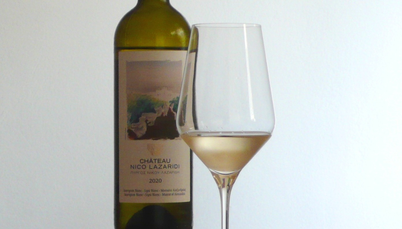 CHATEAU NICO LAZARIDI, ΛΕΥΚΟΣ 2020 | Κριτικές Κρασιών