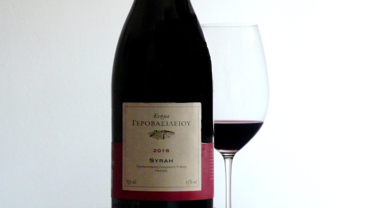 ΚΤΗΜΑ ΓΕΡΟΒΑΣΙΛΕΙΟΥ, SYRAH 2018 | Κριτικές Κρασιών