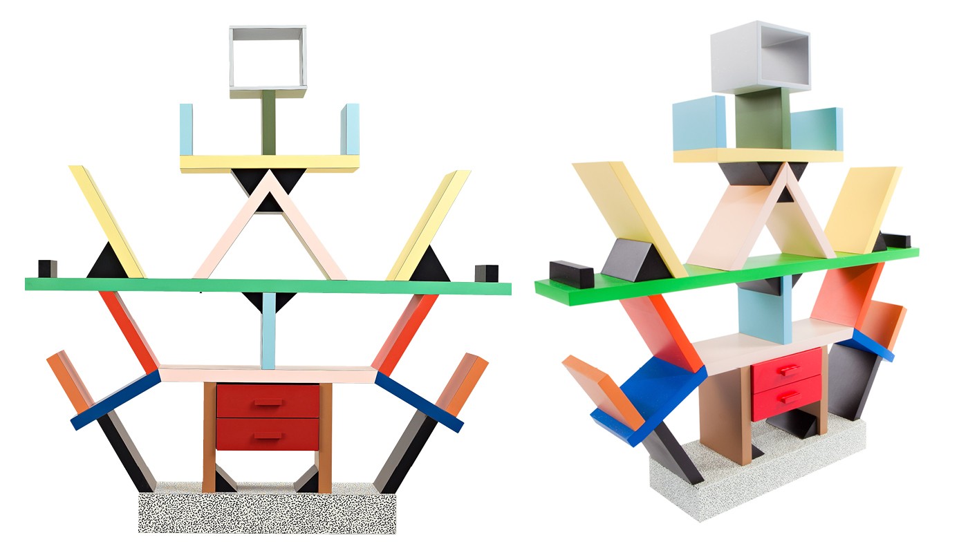 CARLTON BOOKCASE BY ETTORE SOTTSASS | Objects of Desire