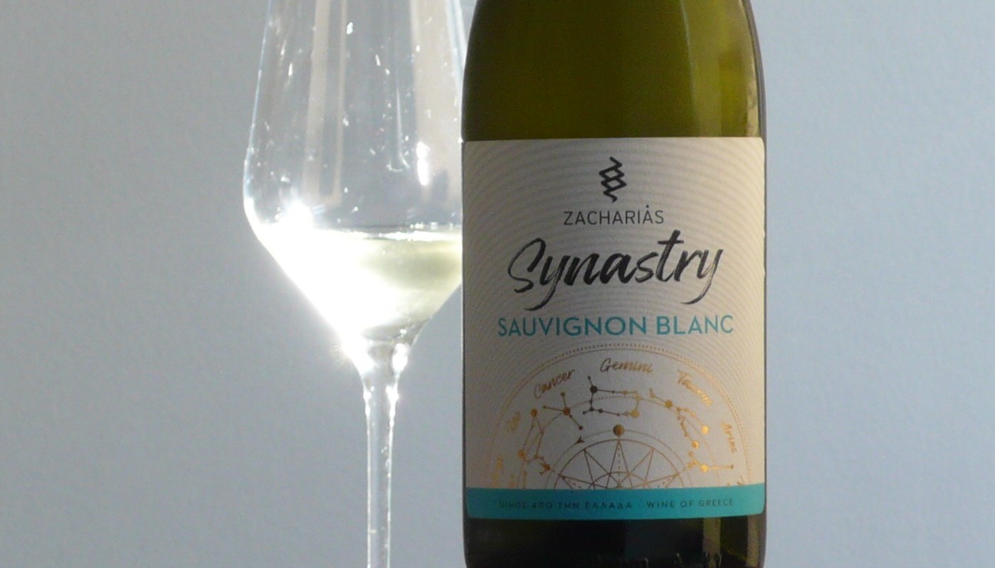 ΑΜΠΕΛΩΝΕΣ ΖΑΧΑΡΙΑ, SYNASTRY SAUVIGNON BLANC 2020 | Κριτικές Κρασιών