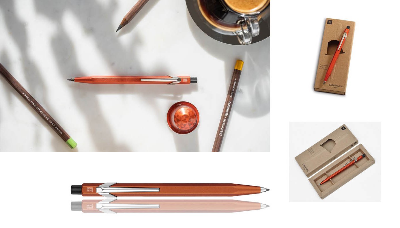 CARAN D’ACHE+NESPRESSO FIXPENCIL ΜΟΛΥΒΙ 2MM | Objects of Desire