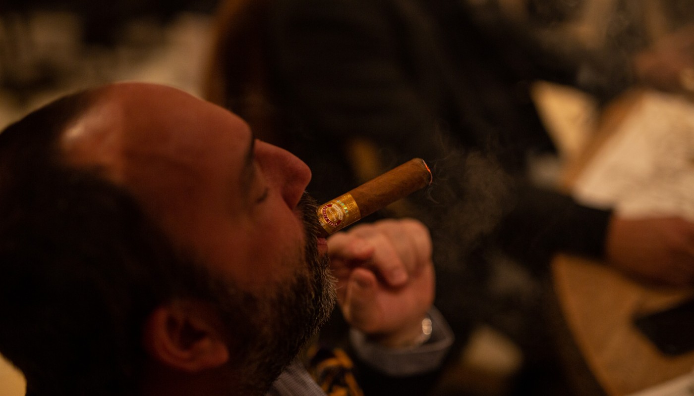 royal cigar dinner | The Food & Leisure Guide