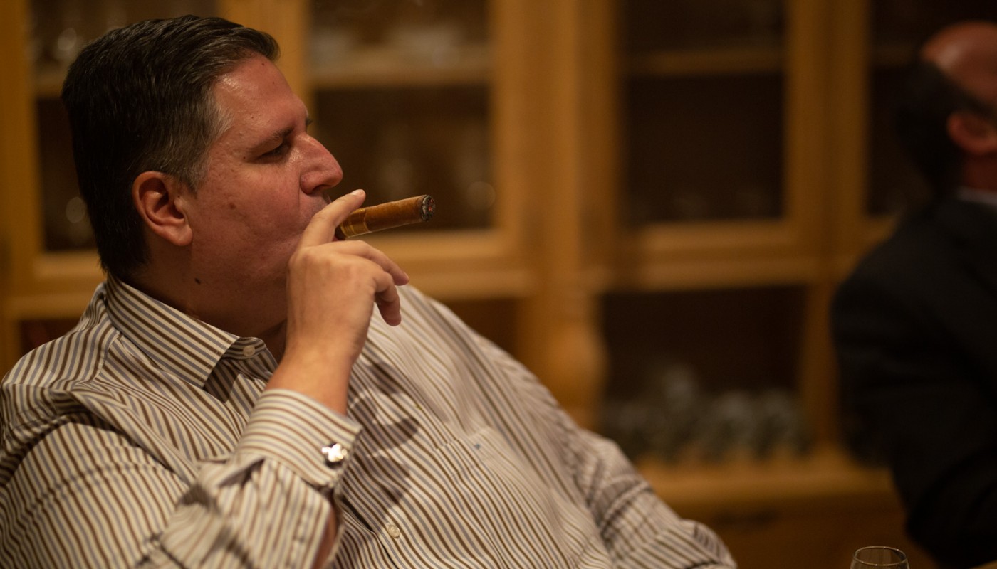 royal cigar dinner | The Food & Leisure Guide
