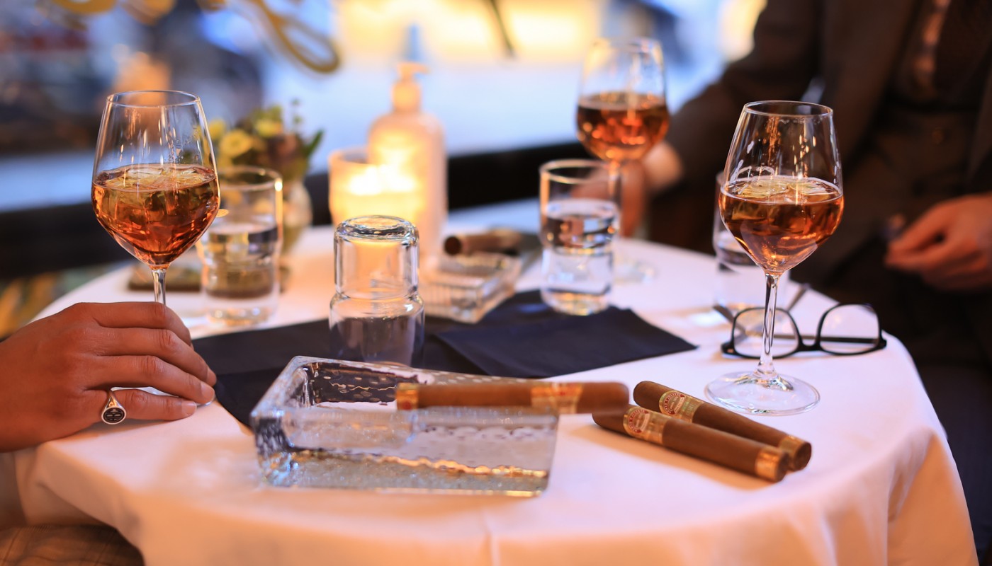 dianas & matusalem ombre aperitivo | The Food & Leisure Guide