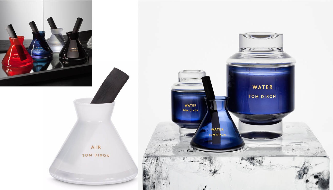 EARTH, AIR, FIRE AND WATER BY TOM DIXON | Objects of Desire
