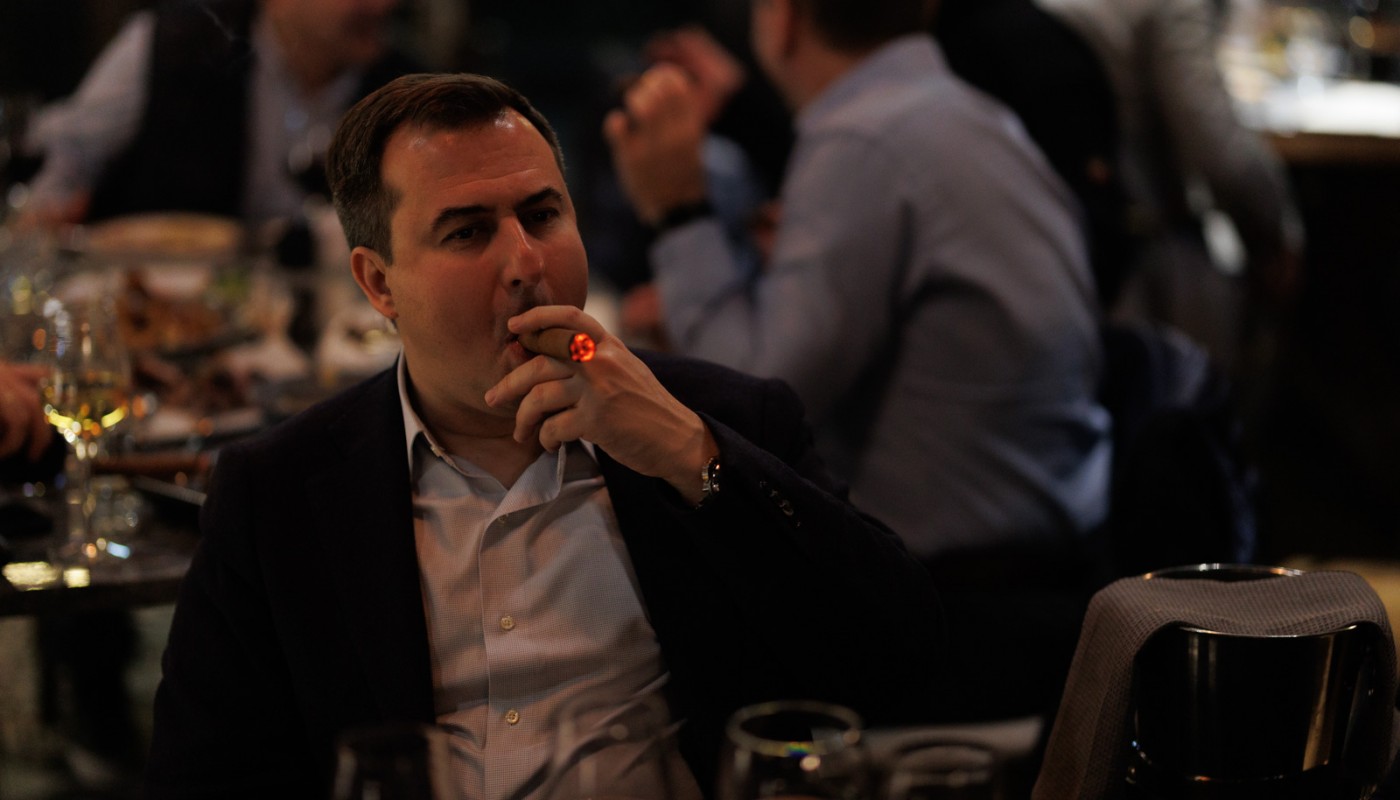 Ananias cigar dinner | The Food & Leisure Guide