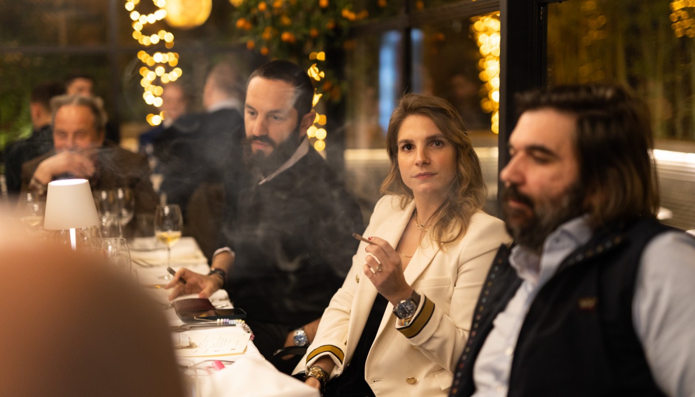 Monzu cigar dinner | The Food & Leisure Guide