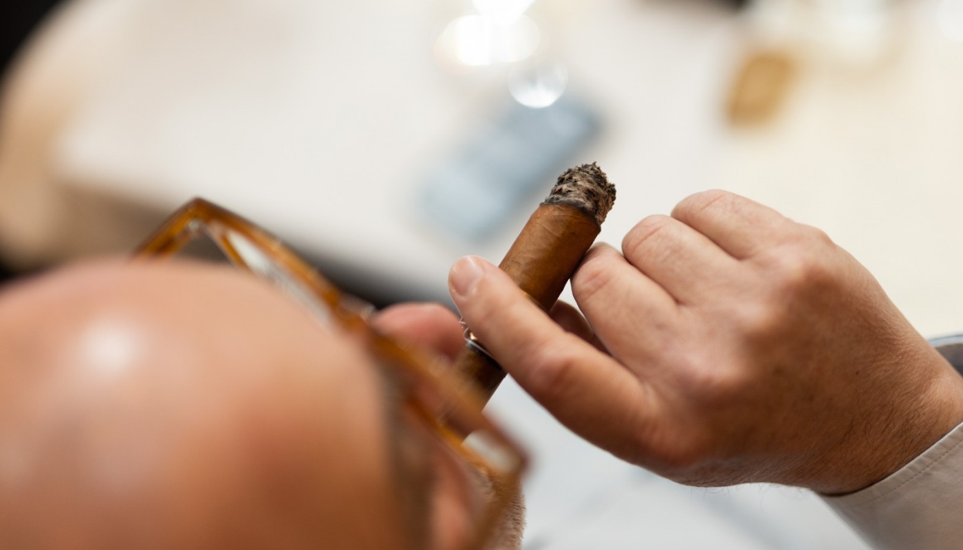 Monzu cigar dinner | The Food & Leisure Guide