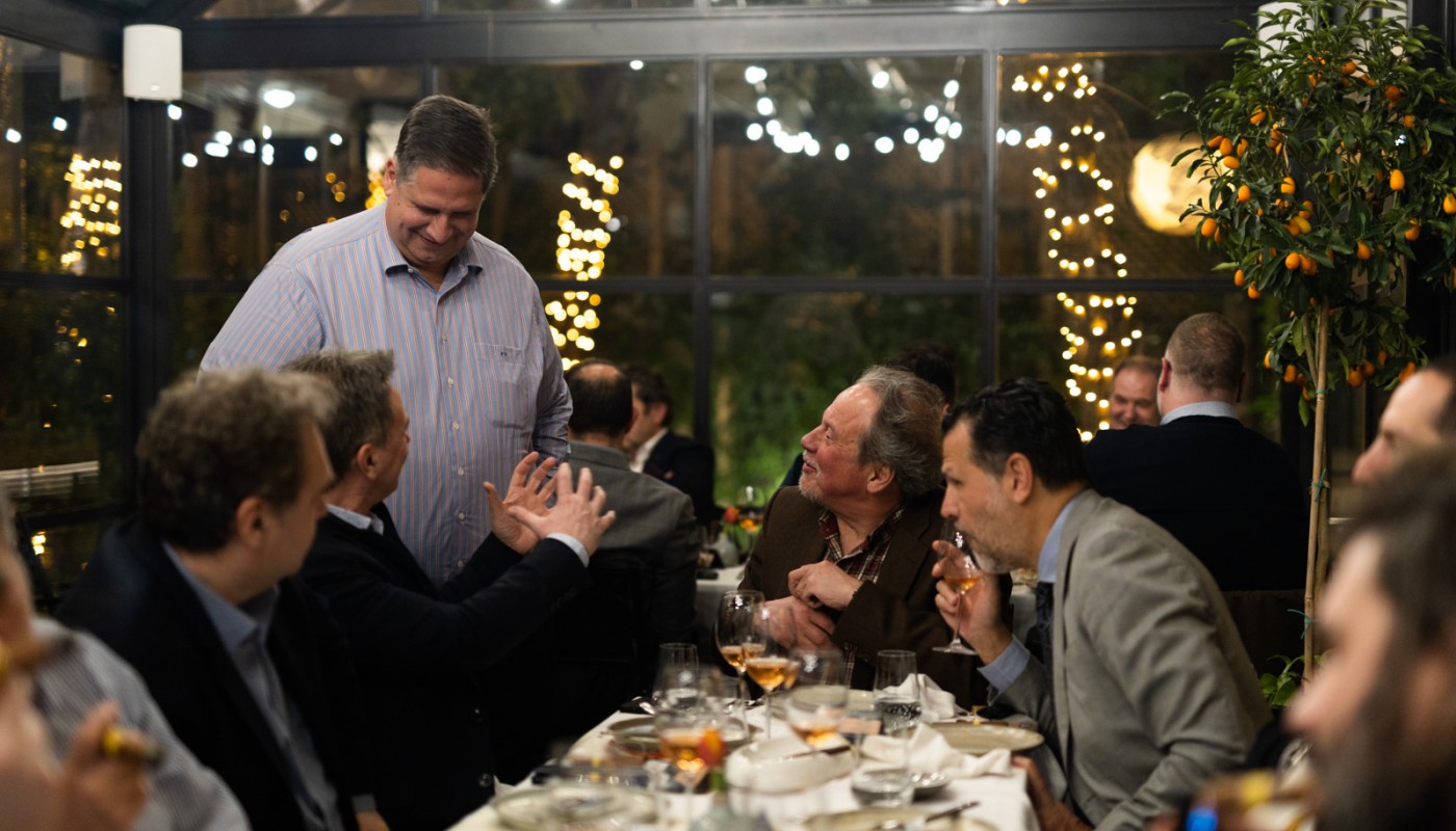 Monzu cigar dinner | The Food & Leisure Guide