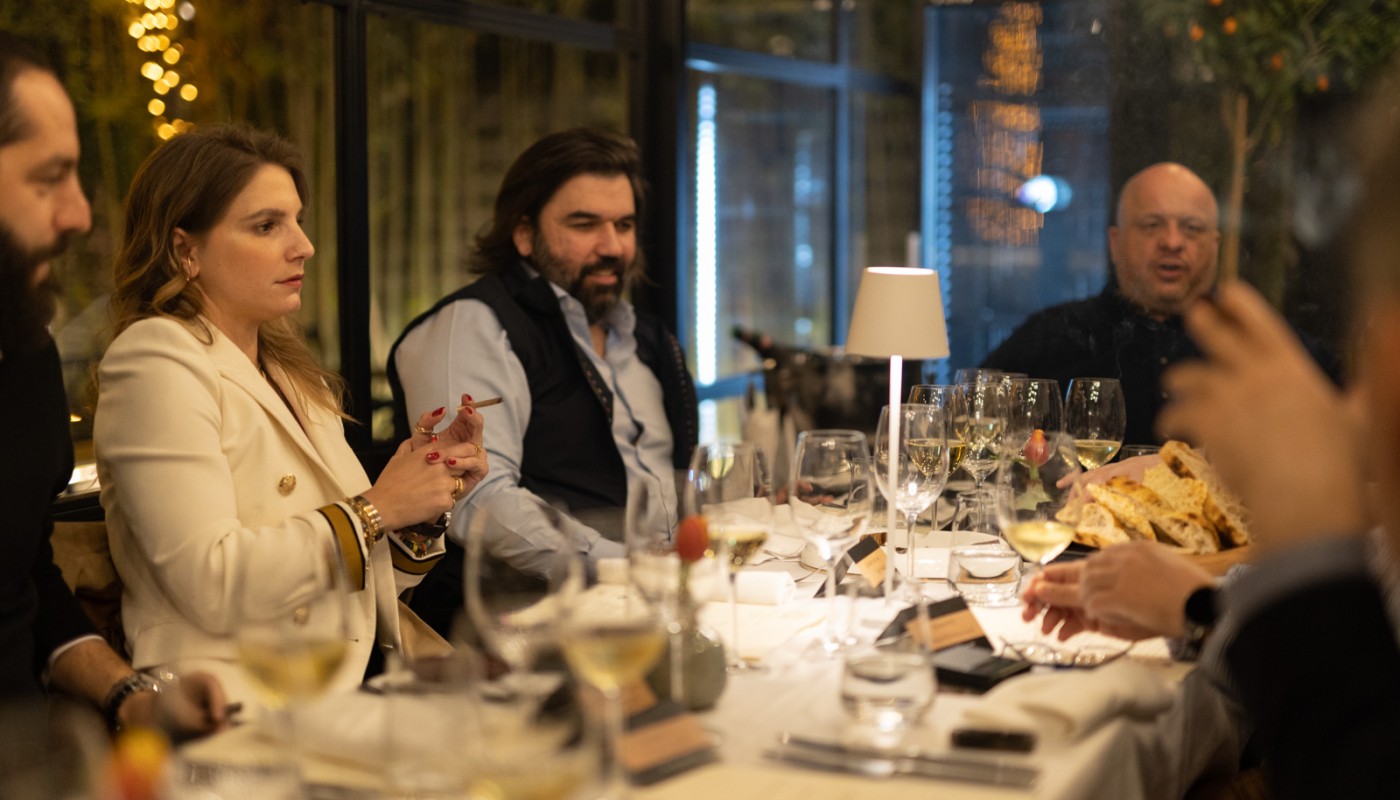 Monzu cigar dinner | The Food & Leisure Guide