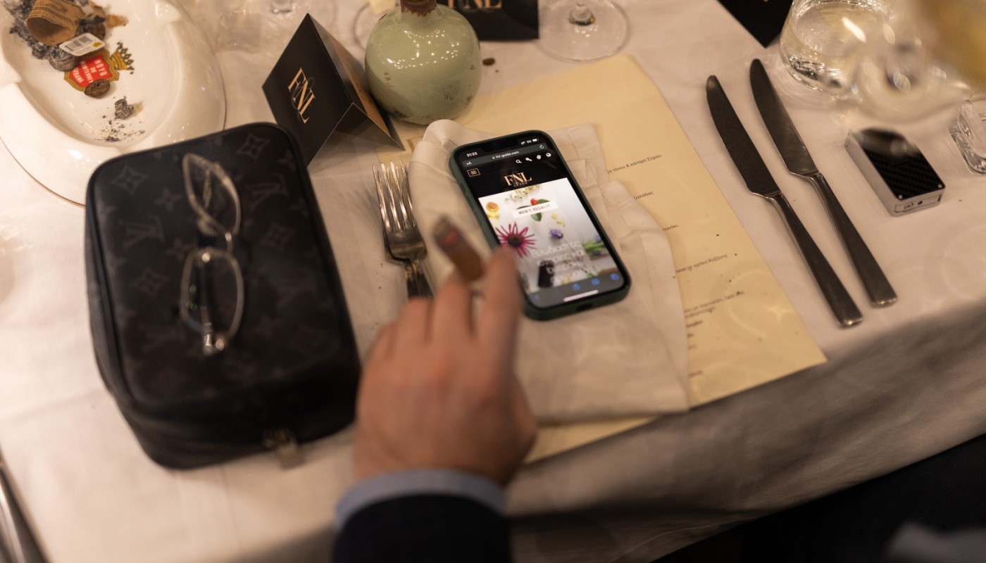 Monzu cigar dinner | The Food & Leisure Guide