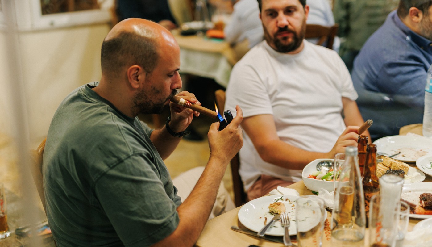 trigono cigar dinner | The Food & Leisure Guide