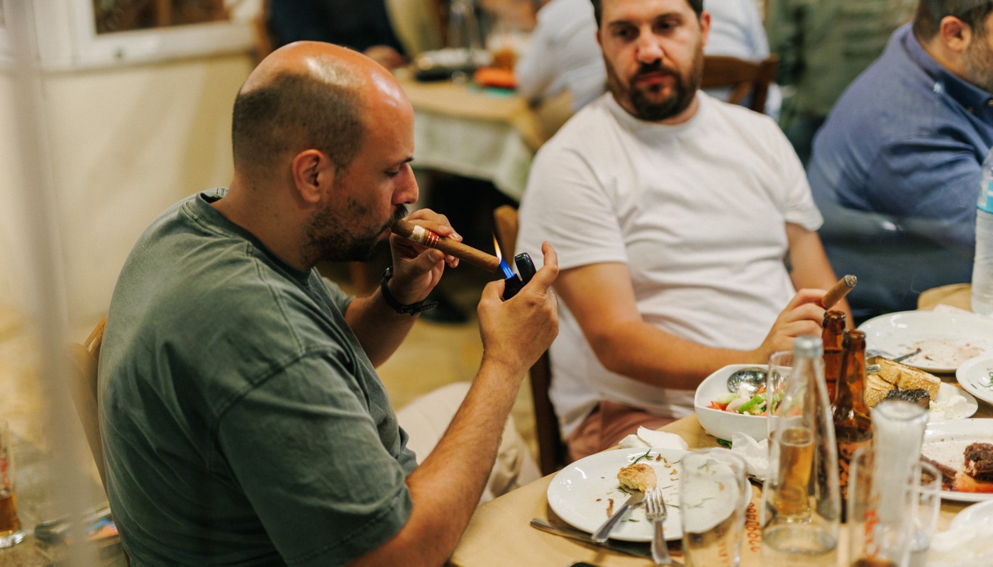 trigono cigar dinner | The Food & Leisure Guide